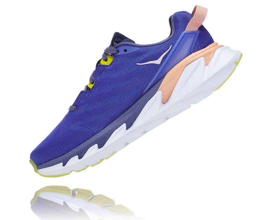 Hoka One One Løbesko Dame - Elevon 2 - Blå/Hvide - 491358MCJ